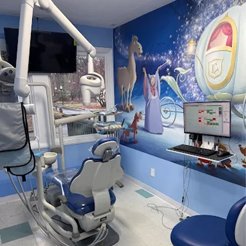 Cinderella Room At The Children's Dental Group