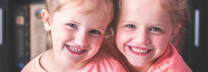 Happy Siblings Smiling